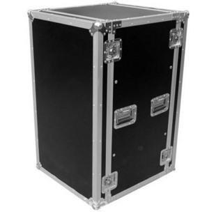 China Aluminum Moving Rack Flight Case Tool Box Potable  For Camera / 18U  Aluminum Storage Flight Case for sale