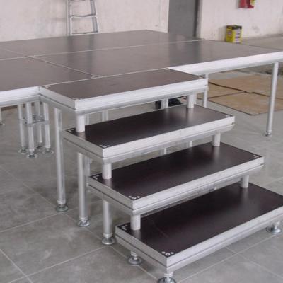 China Alloy Assembly Portable Stage Platforms For Sound System And Dj Equipments for sale