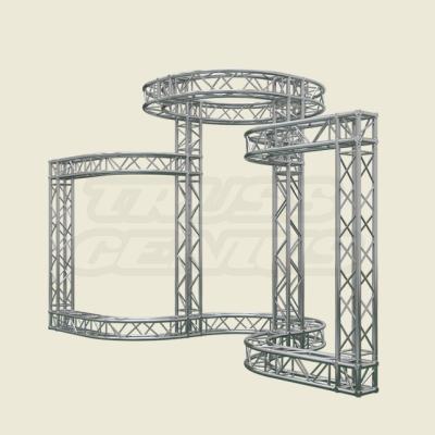 China Sistema de aluminio de plata del braguero de la iluminación de la etapa para el acontecimiento 2 TONELADAS de carga en venta