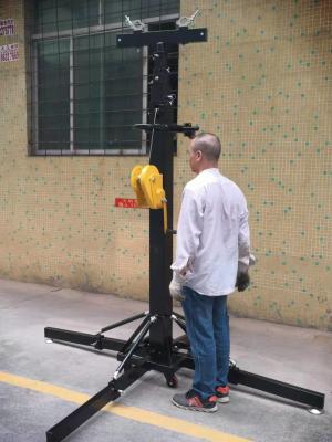 China Heavy Duty 250 KG Lifting Tower / Crank Stand For Event Lighting Truss for sale