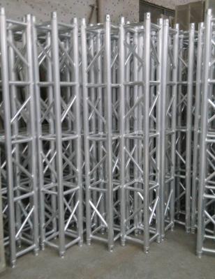 China Customized 6082 Square Aluminum Square Truss / Spigot Lighting Truss for sale