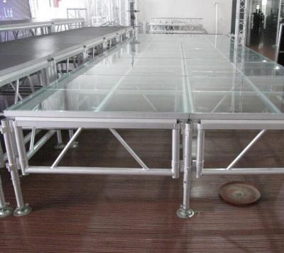 China 1.22m X 1.22m 18mm Acrylic Stage Platform  Anti-slip Borard for sale