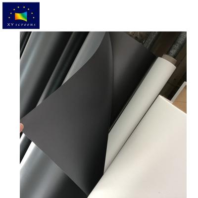 China 4K Ambient Light Rejecting ALR Projector Screen Fabric Movie Cinema Black Crystal Anti-Light Projection Screen Fabric for sale