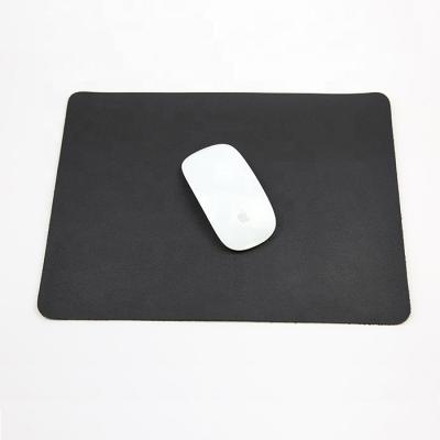 China Wholesale Customized Cheapest Use Mouse Pad Double Side Waterproof Promotional PVC Leather Material Waterproof Mouse Mat for sale