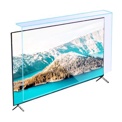 China Blue light filter hanging detachable acrylic anti-blue anti-glare screen TV screen protector light filter eye protection film TV screen protector for sale