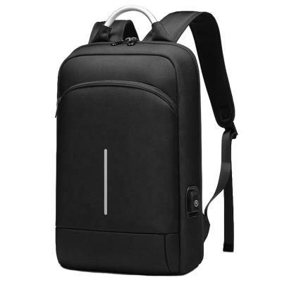 China Travel Camping Daily Life Lightweight 180 Degree Waterproof Laptop Backpack With USB Charging for sale