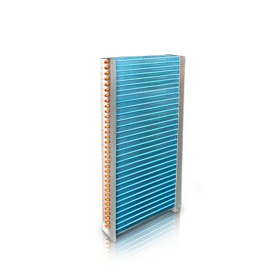 China Professional Machinery Repair Shops Manufacturer Evaporator Condenser Exchanger Copper Heat Pipe With Aluminum Fin for sale