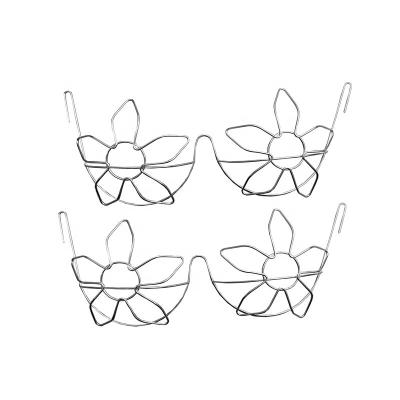 China Viable Carnival Costumes Accessories New Design Flower Shape SS304 Metal Wire Bra Frame for sale