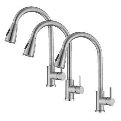 China Thermostatic Faucets Cheap Price Good Quality Easy Installation Single Hole Kitchen Sink Taps Vessel Faucet for sale