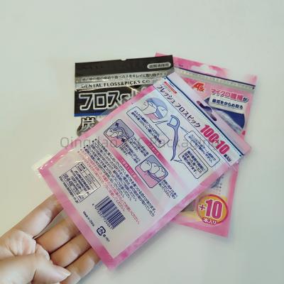 Cina Acquisto di alimenti 3 Side Seal Bags Custom Dent Aligners Bag Packaging Flat Ziplock Sachet riutilizzabile in vendita