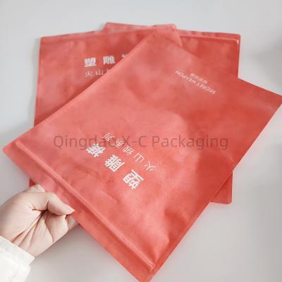 China Eco Conscious Reusable Non Woven Zip Lock Compoud Bag D Cut Shopping Bag for sale