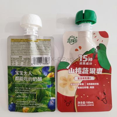 China Custom Shaped Plastic Bags For Packaging , Moisture Proof Liquid Pouch Packaging for sale