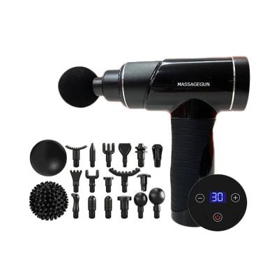 China Custom Body Radio 30 Body OEM Logo Cloth Mini Massage Gun Sports Massage Deep Gun 30 Speed for sale