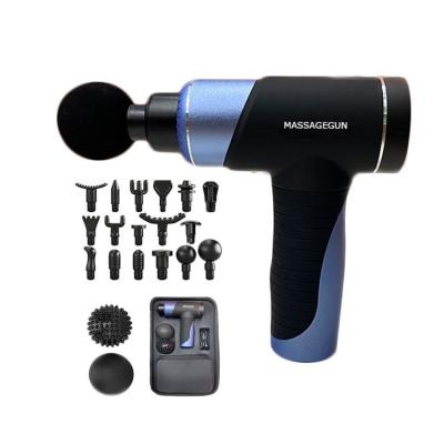 China Custom Logo 24v Body Tissue Gun Fascia Therapy Muscle Percussion Gun Deep Deep Massager Brushless for sale