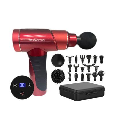 China 30 Speed ​​Pocket Dropshipping Body Percussion Muscle Massager Portable Mini Massage Gun Handheld Body Percussion Gun for sale