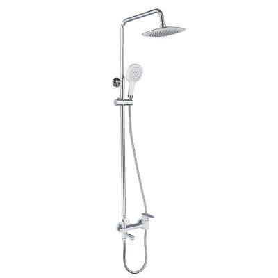 China Sustainable Cheap Price Bathroom Good Quality Muslim Rainfall Shower Set With Showerhead Water Meter for sale