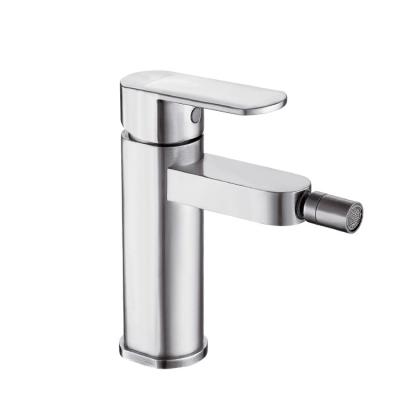 China Modern Brass Body Single Lever Economy Bathroom Handle Zinc Bidet Faucet Mixer Tap Sanitary Mixer Tap for sale