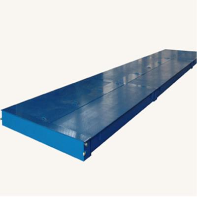 China 3x18m 60ton 80ton Used Truck Scale Checker Plate Truck Weighbridge Scale Combinable for sale