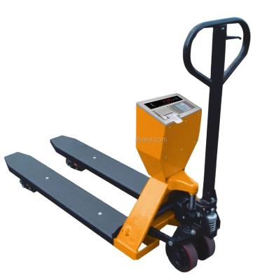 China 1ton PE 2 Ton Hand Pallet Forklift Scale for sale