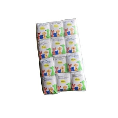 China Home Economical Pet Product Package Stocked White Diaper for sale