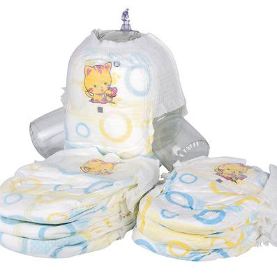 China Absorbency Japan Quality Non Woven Fabric OEM Brands Boys And Girls Baby Diapers Printed Super Panties for sale