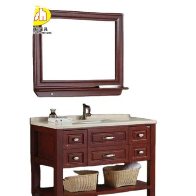 China Traditional Modern Waterproof Vanity Hotel Bathroom Cabinet Bathroom Vanity Z-015 for sale