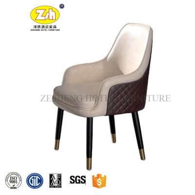 China New Modern Premium Fabric Upholstered Hotel Wooden Chair A02 for sale