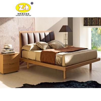 China Modern woodem bedroom furniture H-506 make in Foshan for sale