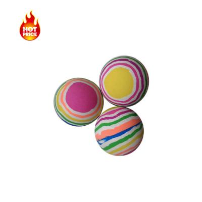 China Sports Toy Halloween Gift 30mm Rubber Bouncy Ball Eyeball Printed for sale