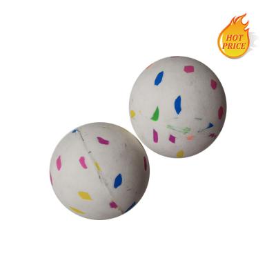 China Sports Toy Via 45mm Rubber Material Star Bounce Rubber Ball for sale