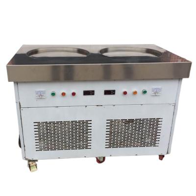 China Factory Supply Fried Ice Cream Roll Machine Bakery Making Sale Commercial Jelly Stainless Steel Dry Ice Ice Cream Machine for sale