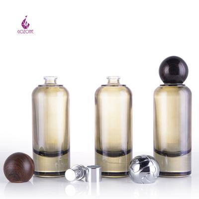 China 30Ml 50Ml 100Ml Mini Empty Round Clear Travel Packaging Cosmetic Perfume Atomizer Spray Glass Bottles for sale