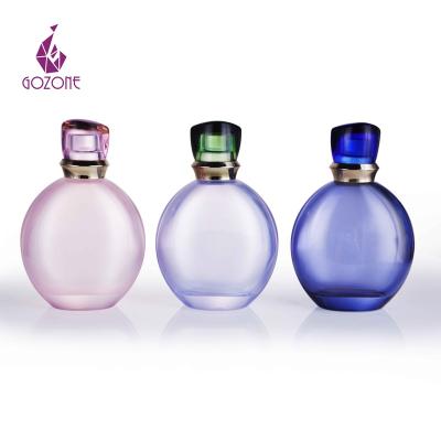 China Cosmetic Perfume Flat Spray Bottle Custom Perfume Personalized Luxury Clean Glass Perfume Bottle 100Ml for sale