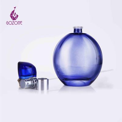 China Cosmetic Pink Customized Perfume Bottles Spray Luxury Fancy 100Ml Glass Bottle Empty Colorful Perfume for sale