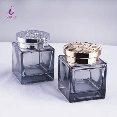 China Factory price wholesale cosmetic glass jar and bottle set storage for arabic style for sale