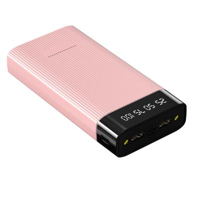 China Mini large capacity fast charging support 20,000 mAh power bank mobile power dual output gift logo customization for sale