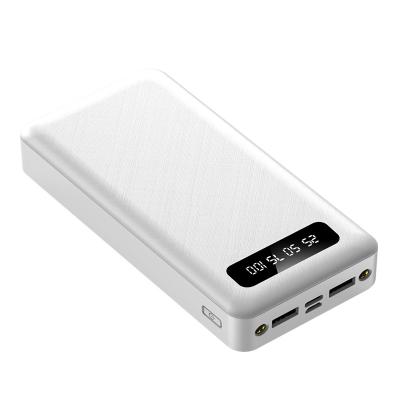 China Mobile Phone/PSP/Table/GPS/MP3/4/Camera/Laptop T89Dual input dual output ultra-large capacity 20000 mAh power bank fast charging portable power bank for sale