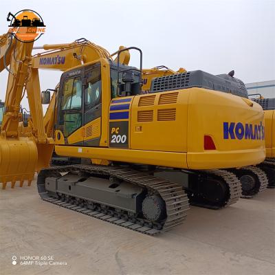 China Building Material Shops Construction Machinery New Earthmoving Machinery Price Komatsu PC200 Excavator for sale