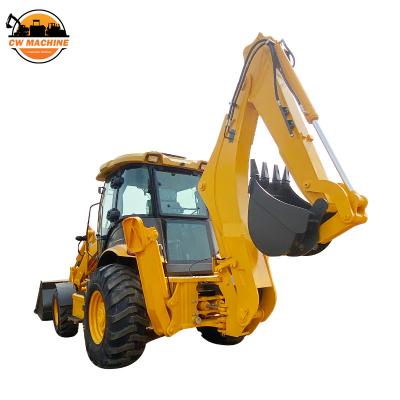 China Earth Moving Machinery Mini Wheel Cheap Backhoe Loader CW From Chinese Building Material Stores for sale