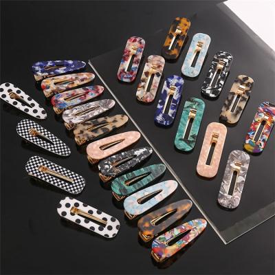 China Hot Selling High Quality Popular Original Girls Hair Accessories Plastic Hair Clip For Women Kids for sale