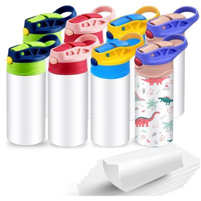 China 2022 Amazon Ho Sale 12oz Disposable Stainless Steel Toddler Vacuum Sublimation Sippy Cup for sale