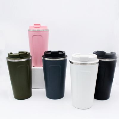 China 500ml BPA Free Double Wall Leak Proof Stainless Steel Vacuum Insulated Coffee Mug for sale