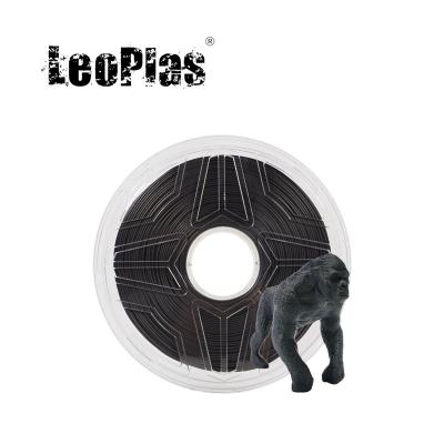 China Carbon Fiber PLA LeoPlas 1.75mm Carbon Fiber PLA Filament 1kg For FDM 3D Printer Pen Consumables Printing Supplies Plastic Material for sale