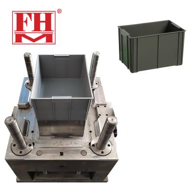 China taizhou plastic crate mold supplier plastic tool case injection mold turnover molds manufacturer for sale