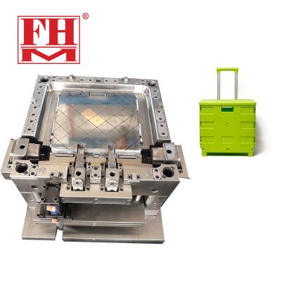 China Plastic Folding Plastic Suitcase Case Injection Molds Manufacturer for sale