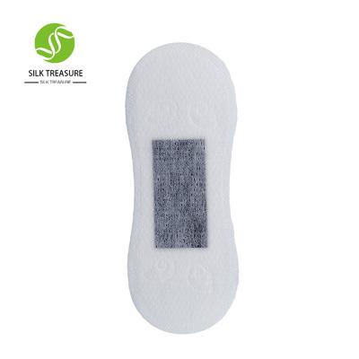 China Top-grade 155mm bamboo charcoal absorbent function sanitary panty liner | Direct manufacturer in China for sale