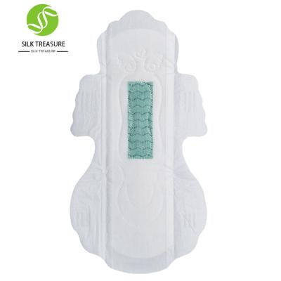 China 2021 Super Absorbent Organic Bamboo Fiber Made Night Sanitary Pads For Ladies Is A Popular Sanitary Product for sale