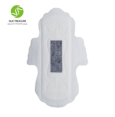 China High Dry Famous Brand Disposable Dispensers Soft Breathable Sanitary Napkin Pads Manufacturing Product for sale