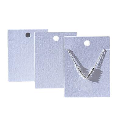 China Ear studs Necklace card Korean version high-end jewelry blank card wholesale headrope jewelry packaging paper card packaging bags for sale