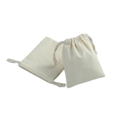 China Recyclable Pull rope bag cloth bag jewelry packaging pure cotton fabric storage bag for sale